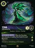 Yzma - Made by the Vine Disney Lorcana card