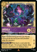 Ursula - Whisper of Vanessa Disney Lorcana card