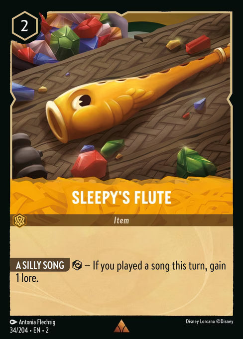 Sleepy's Flute Disney Lorcana card