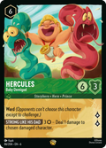 Hercules - Baby Demigod Disney Lorcana card