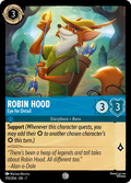 Robin Hood - Eye for Detail Disney Lorcana card