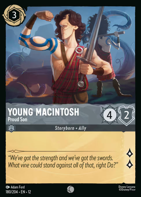 Young Macintosh - Proud Son Disney Lorcana card