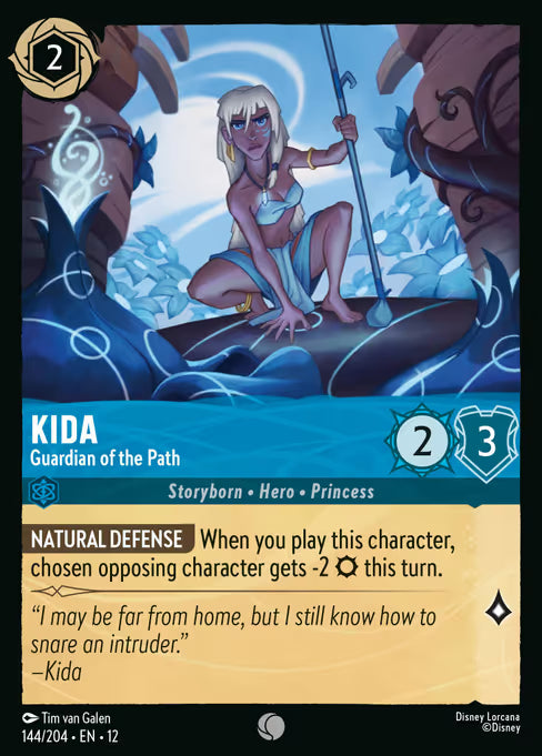 Kida - Guardian of the Path Disney Lorcana card