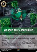 We Don't Talk About Bruno Disney Lorcana card