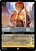 Arthur - King Victorious Disney Lorcana card