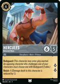 Hercules - Beloved Hero Disney Lorcana card
