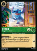 Stitch - Naughty Experiment Disney Lorcana card
