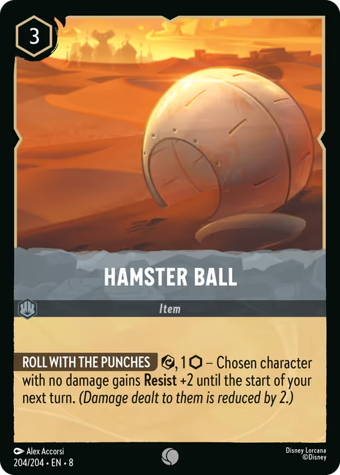 Hamster Ball Disney Lorcana card