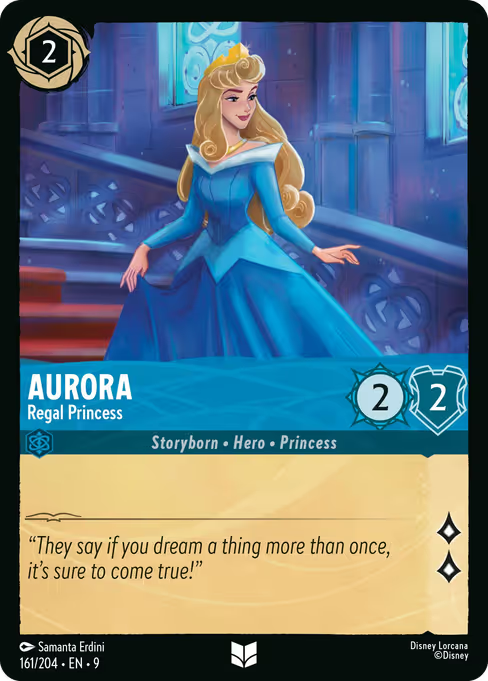 Aurora - Regal Princess Disney Lorcana card