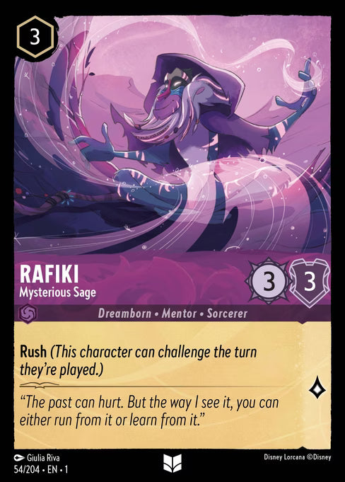 Rafiki - Mysterious Sage Disney Lorcana card