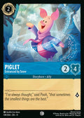 Piglet - Entranced by Snow Disney Lorcana card