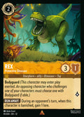 Rex - Protective Dinosaur Disney Lorcana card