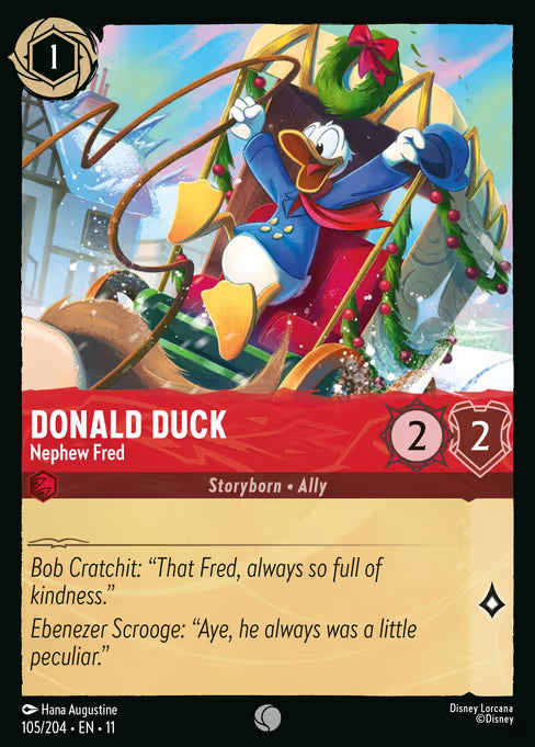 Donald Duck - Nephew Fred Disney Lorcana card
