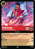 Powerline - World's Greatest Rock Star Disney Lorcana card