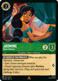 Jasmine - Royal Seafarer Disney Lorcana card