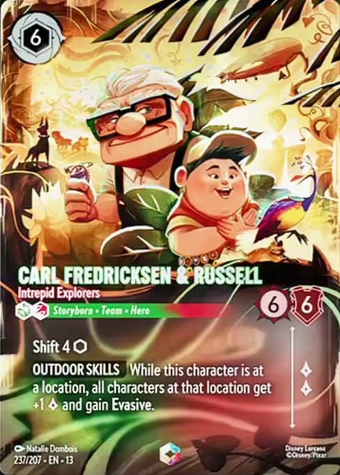 Carl Fredricksen & Russell - Intrepid Explorers