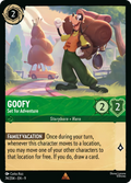 Goofy - Set for Adventure Disney Lorcana card
