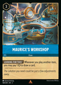 Maurice's Workshop Disney Lorcana card