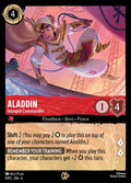 Aladdin - Intrepid Commander Disney Lorcana card