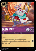 White Rabbit - Royal Herald Disney Lorcana card