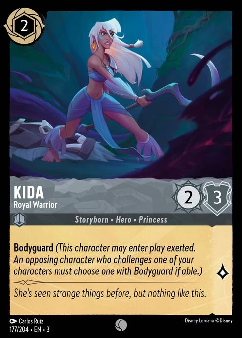 Kida - Royal Warrior Disney Lorcana card