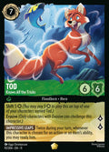 Tod - Knows All the Tricks Disney Lorcana card