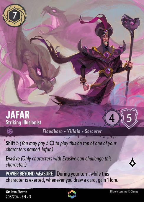Jafar - Striking Illusionist Disney Lorcana card