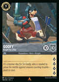 Goofy - Knight for a Day Disney Lorcana card