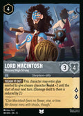 Lord Macintosh - Wiry and High-Strung Disney Lorcana card