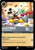 Mickey Mouse - Food Fight Defender Disney Lorcana card