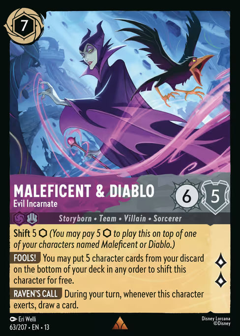Source of the Vine Disney Lorcana card