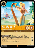 Golden Harp - Enchanter of the Land Disney Lorcana card