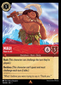 Maui - Hero to All Disney Lorcana card