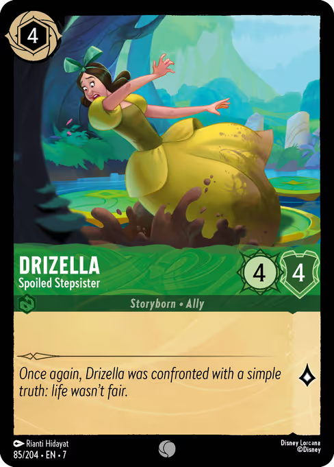 Drizella - Spoiled Stepsister Disney Lorcana card