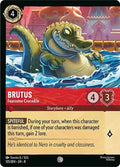 Brutus - Fearsome Crocodile Disney Lorcana card