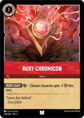 Ruby Chromicon Disney Lorcana card