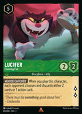 Lucifer - Cunning Cat Disney Lorcana card