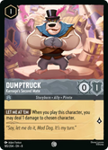 Dumptruck - Karnage's Second Mate Disney Lorcana card