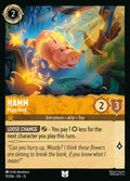 Hamm - Piggy Bank Disney Lorcana card