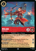 Mulan - Elite Archer Disney Lorcana card