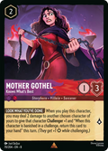 Mother Gothel - Knows What's Best Disney Lorcana card