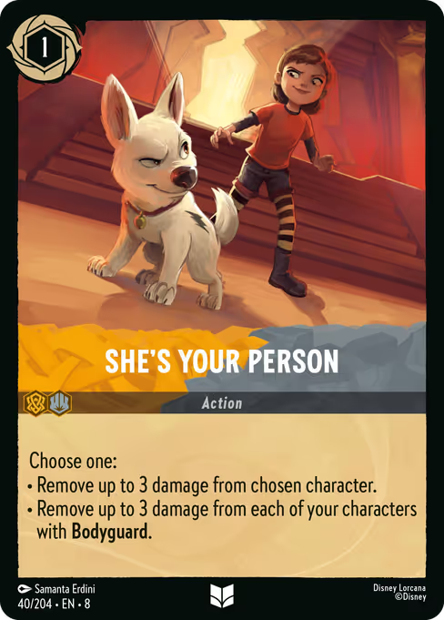 She's Your Person Disney Lorcana card
