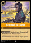 Cleansing Rainwater Disney Lorcana card