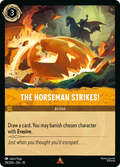 The Horseman Strikes! Disney Lorcana card