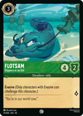 Flotsam - Slippery as an Eel Disney Lorcana card
