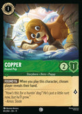 Copper - Hound Pup Disney Lorcana card