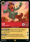 Lilo - Causing an Uproar Disney Lorcana card
