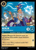 Merlin - Self-Appointed Mentor Disney Lorcana card