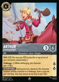 Arthur - Jousting Knight Disney Lorcana card