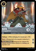 Raya - Unstoppable Force Disney Lorcana card
